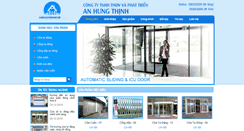 Desktop Screenshot of anhungthinhdoor.com